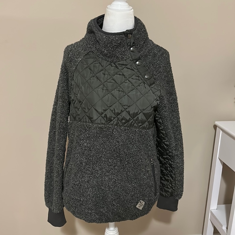 Simply Southern Grey Fleece Pullover